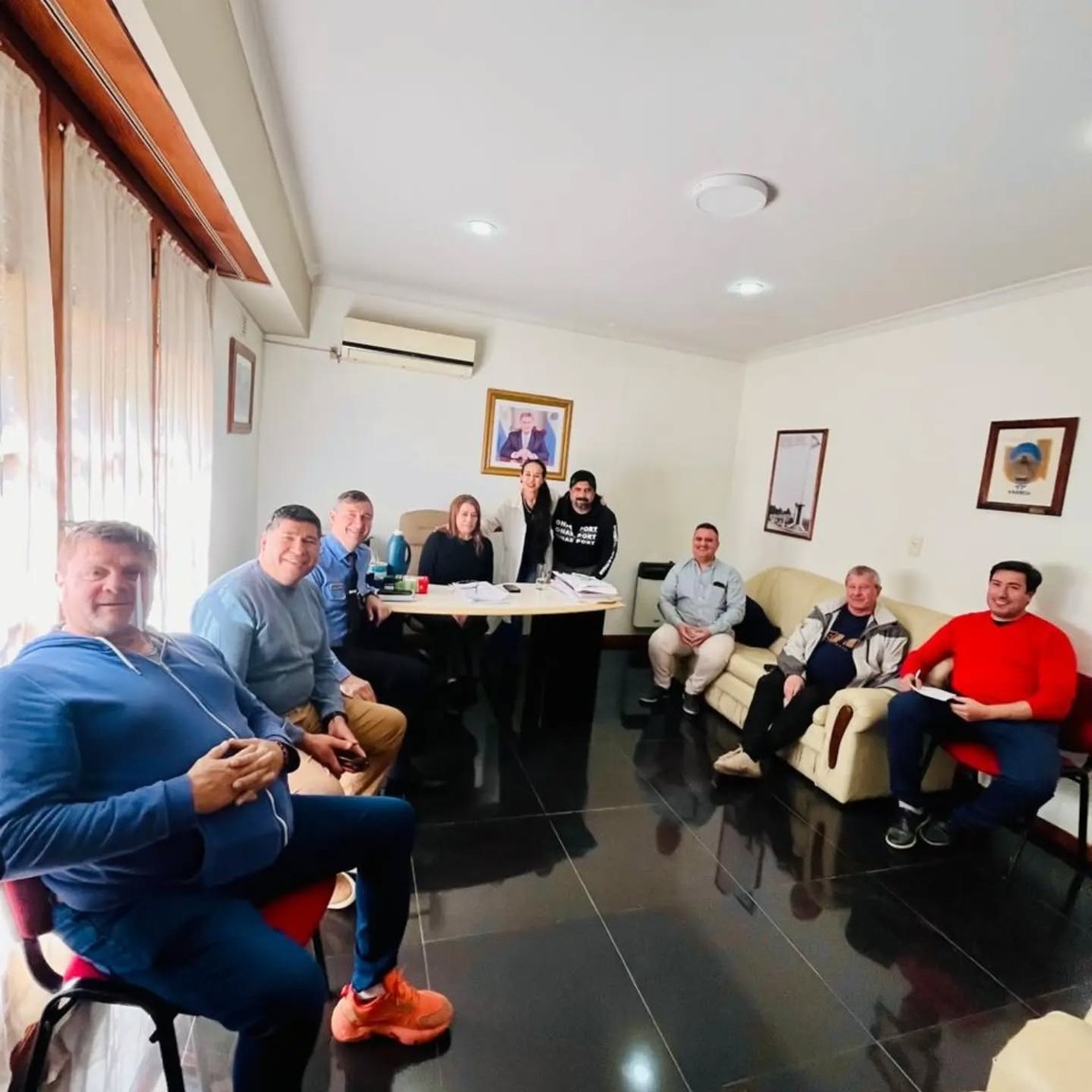 Reunión de la Mesa Interinstitucional de Prevención y Respuesta ante Emergencias Climáticas de Winifreda